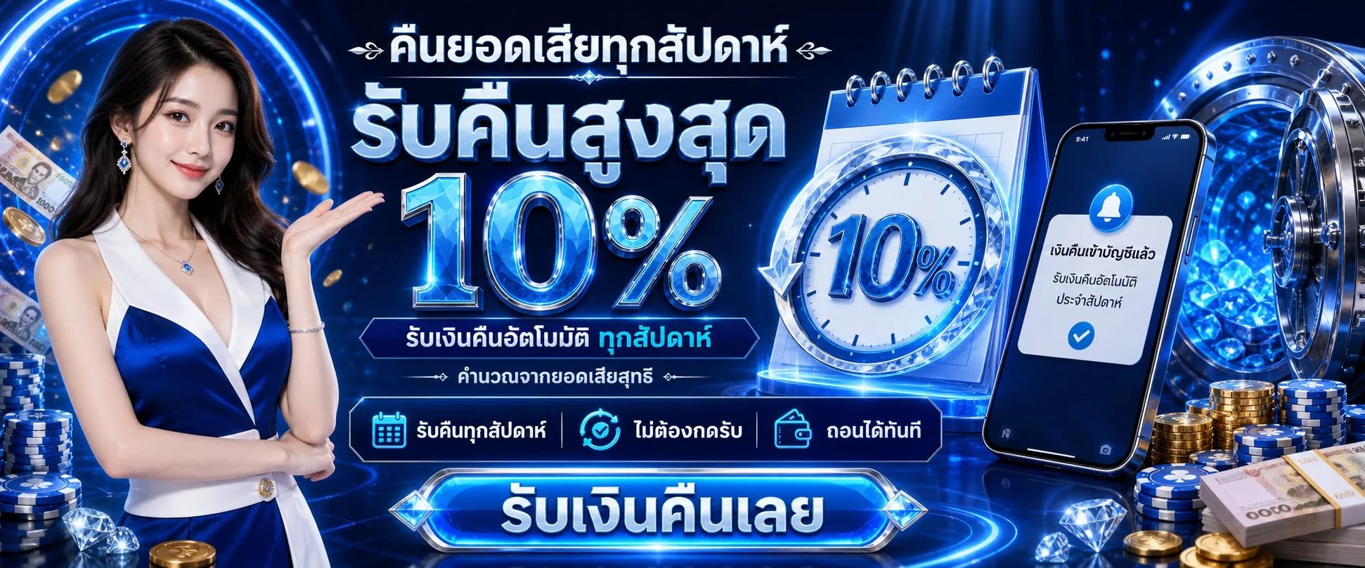 ระบบฝากถอนออโต้ STARS369 รองรับธนาคารและทรูวอลเล็ท